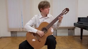 XI СПб конкурс им. Тарреги,  Сергиенко Иван, Л. Леньяни - Каприс № 24