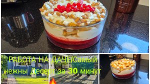 Vlog 🇩🇪 Работа на Даче 🏕Унас МОРОЗЫ 🤦♀️Закрываю Пальмы на Зиму/ШИКАРНЫЙ ТЕСТО ДЕСЕРТ 🍧