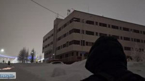 В городке за полярным кругом отключили свет Гуляем по городу. ЖизньСеверян. Ямал Лабытнанги