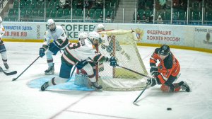 Все голы первого матча «Ермак» – «Липецк» в Ангарске