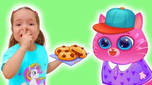 Мультик для детей про Кошечку Кис Кис и Настю | Настя и Кис Кис создали секретный клуб