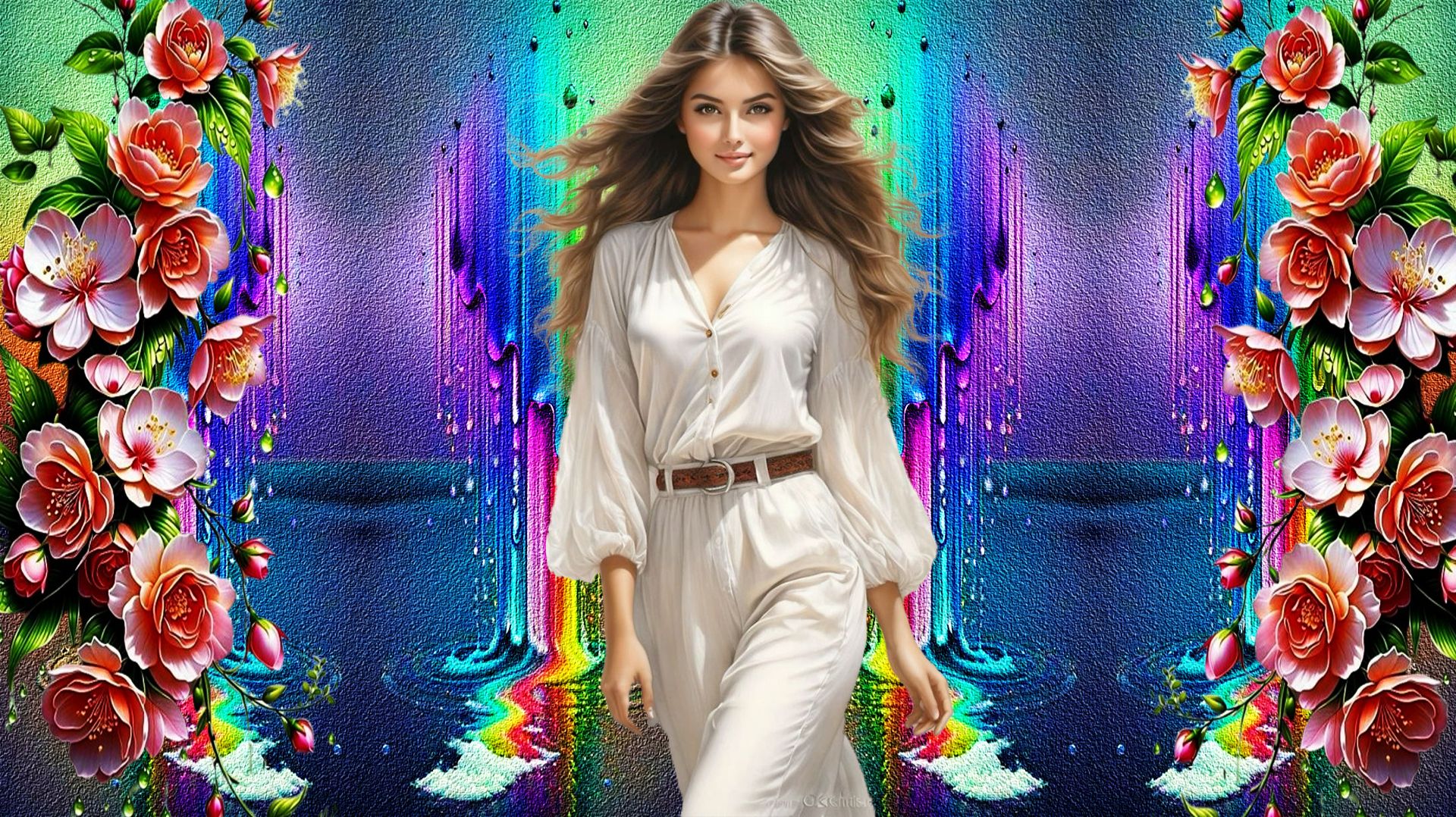 Женщина осень  Василий Цуканов  (исп. водитель таксопарка Инжавинского района Тамбовской обл.)