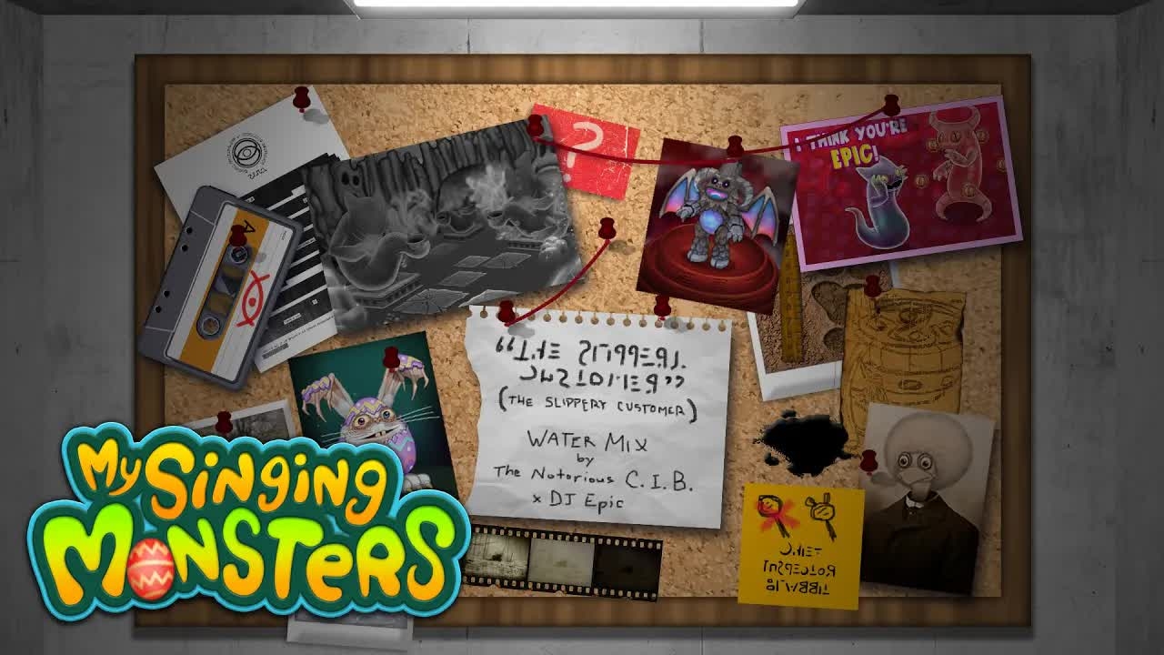 My Singing Monsters - "Скользкий Клиент" Водный Микс (Мои Поющие Монстры, Msm, Мсм)