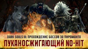 Dark Souls 3 (только пиромантия) - Прохождение боссов за Пироманта без получения урона
