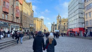 Шотландия. Осенняя прогулка по Эдинбургу в формате 4К