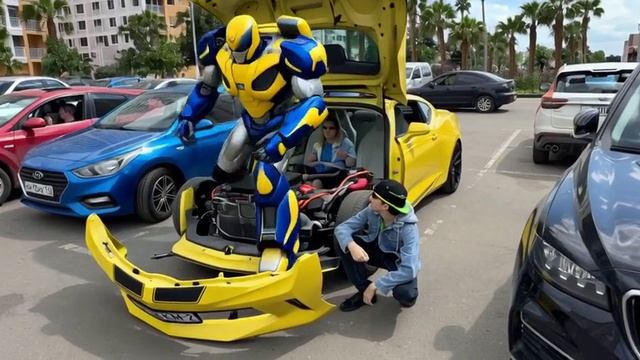 моя машина робот??!