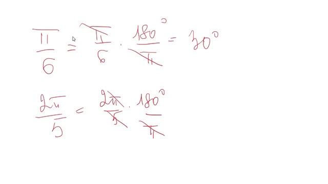 Радианная мера угла. Вращательное движение