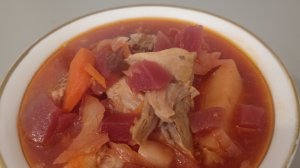 Щи со свеклой (кислые)