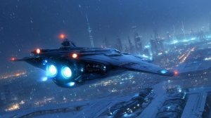 Космические корабли зимой