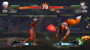 Ultra Street Fighter IV Elena VS Vega