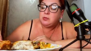 А СКРЕМБЛ Я ПРИГОТОВИЛА С ОВОЩАМИ/ЧТО-ТО ДОМА НЕТУ ОВОСЧЕЙ🤦/МУКБАНГ