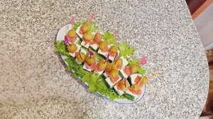 Канапе с рыбкой. Закусочка