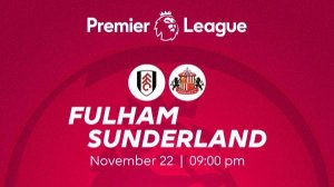 Фулхэм — Сандерленд 22.11.2025 | Англия — Премьер-лига. 12-й тур Прямая Трансляция