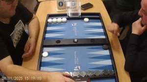 Чемпионат Челябинска по длинным нардам блиц. Финал. К.Пустохин - А.Марукян. Матч 2