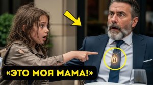 БЕДНАЯ ДЕВОЧКА УКАЗАЛА на ОЖЕРЕЛЬЕ МИЛЛИОНЕРА… и прошептала: «ЭТО МОЯ МАМА!»