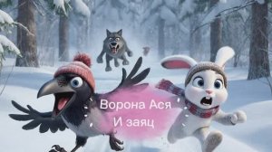Ворона Ася и заяц