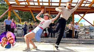 ТАНЦУЮЩИЙ ТРЮК В СОЛНЕЧНЫХ ОЧКАХ! Сондре и Таня. #Танцы