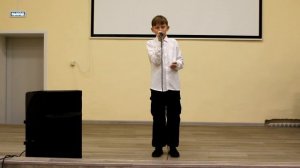 "Песенка о медведях" Пантелеев Иван 11 лет.  Музыка А. Зацепин Слова Л. Дербенев