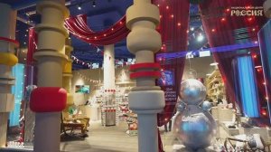 НЦ «Россия» перед Новым годом: Неваляшка, Жар-птица и золотая рыбка как символы традиций