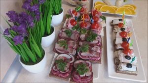 Быстрые ЗАКУСКИ на ПРАЗДНИЧНЫЙ стол. ЗАКУСКИ за СЧИТАННЫЕ МИНУТЫ