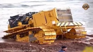 Опасные идиоты Бульдозер и экскаватор выходят из строя