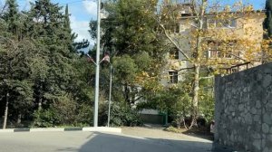 Ялта. По ул.Блюхера, от Севастопольского шоссе до Ломоносова ул.Автодель. 18.11.25.Крым.Crimea.Yalta