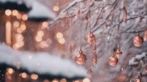 Праздничная новогодняя атмосфера❄ Музыкальная открытка