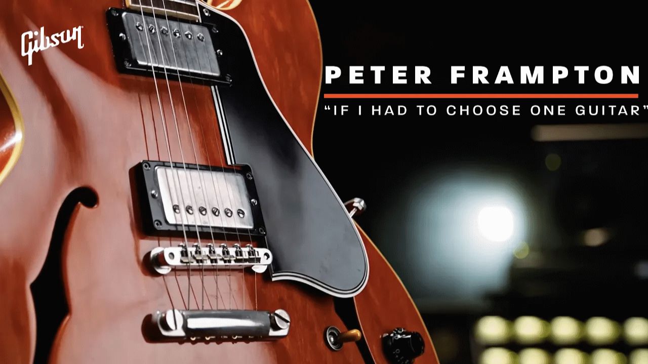 Gibson TV: Peter Frampton on the "one" guitar he'd choose over all others