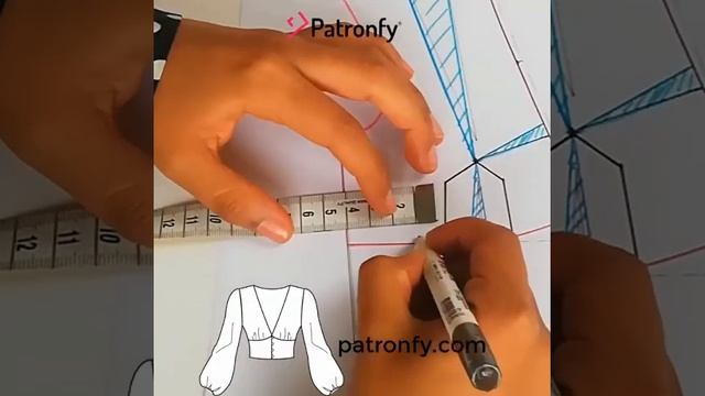 ❗️МК —  моделирование блузки❗️