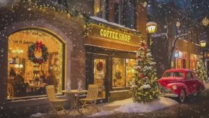 Уютная кофейня 1950-х годов