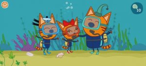 Три Кота Мультфильм Морские приключения