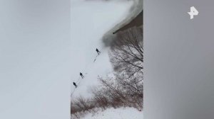 Ребенок погиб, провалившись под лед в Новосибирске