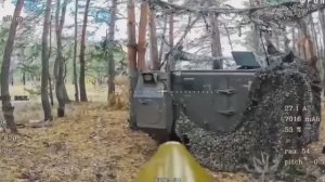 Работа разведчиков Первой танковой армии под Купянском.