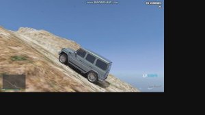 #Mercedes Benz #G65 #AMG #Tuning #GTAV мощный красивый внедорожник с новыми литыми дисками по горам