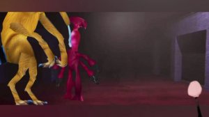 Детский сад банбана 8 анти дьявол. - Встреча с Брушистой  и побег от шерифа Тоадстера ( геймплей 6).