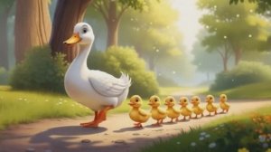 Утки на прогулке. Песенка для малышей 0+, мультик для детей