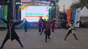 Супер Лезгинка Assa Group Idman Festivali Qebele 2025 Габала Lezginka Dance Танцуют ALISHKA ELCHIN