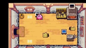 Kirby accidentally breaks into Links house on purpose