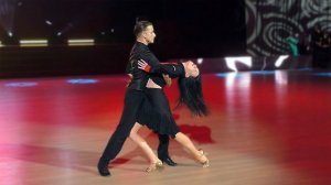 Шоу "На грани". Илья Волков и Елизавета Чистова / Фестиваль по бальным танцам "Белая Русь 2025"