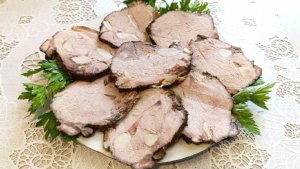 Приготовление БУЖЕНИНЫ в микроволновке за 40 МИНУТ!!! Вкусная закуска!