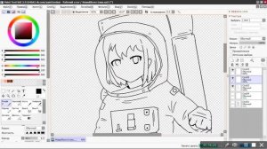 Космонафтка [Speed-Paint]