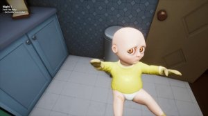 прохождение игры ребёнок в жёлтом (1часть)