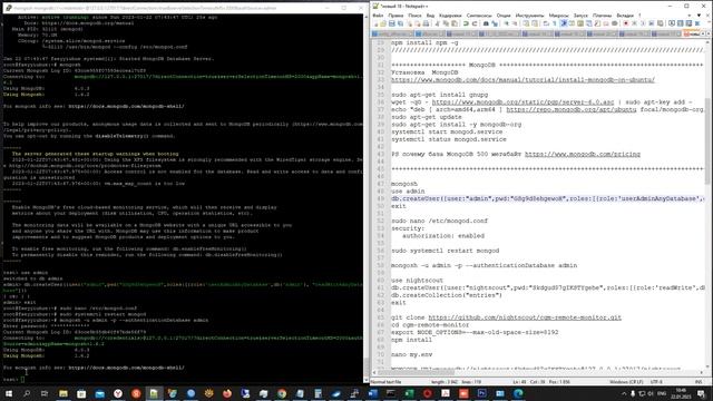 Settings #NightScout ✅ on #Ubuntu 20.04 / Настройка NightScout для отслеживания сахаров On-line смотреть онлайн