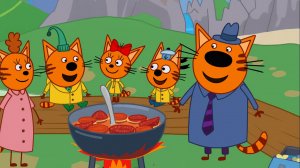 Три Кота — Мультфильм для Детей | Турестический поход | Три Кота Мультик Смотреть | Развивающая Игра