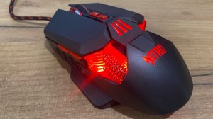 Распаковка и обзор мышки проводной Acer Nitro OMW302 [ZL.MCECC.025]