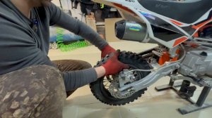 Замена колесных подшипников на kayo ts90