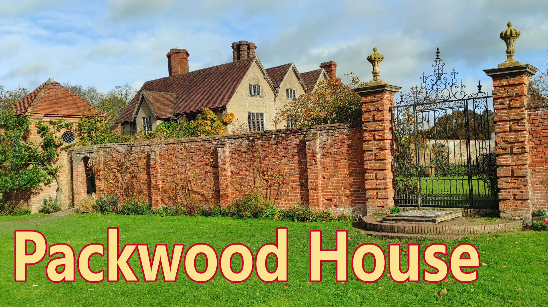 Packwood House. Дом под старину. Англия.