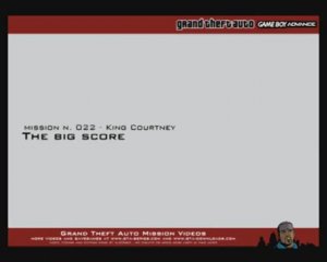 GTA Advance Mission #22 - The Big Score