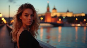 очная жизнь России 2025 🌙 прогулка по центру Москвы осенние огни города