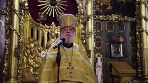 Проповедь протоиерея Алексия Кошкина.09.11.2025г